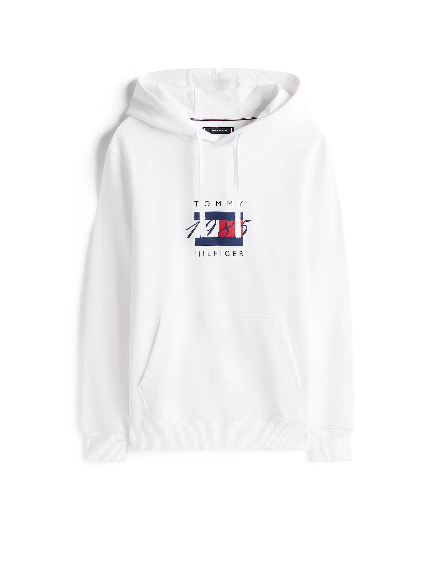 TOMMY HILFIGER | Kapuzensweater - Hoodie | weiss